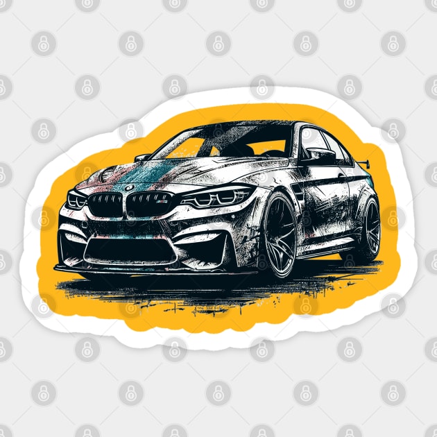 BMW M3 Sticker by Vehicles-Art